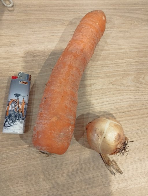 La taille de la carotte 🥕 👀 https://t.co/d1KaUZ9n9K<a href="/tag/webcam"class="tags"><span>#webcam</span></a>