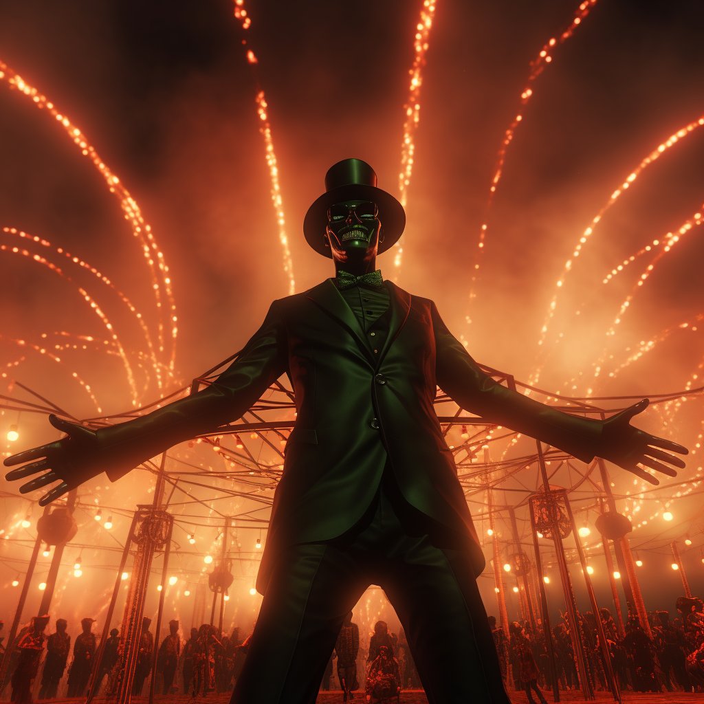 gamedisease_'s tweet photo. #ContagionCarnival 🎪by @_night_thing_ ✨

Contagion Carnival Ringleader. He's as evil and greedy as he looks. Nothing can stop his endless pursuit of fame and glory, even at the cost of exploiting his many circus freaks. The show must go on...and it will 🎩 https://t.co/zYYoNgSltU
