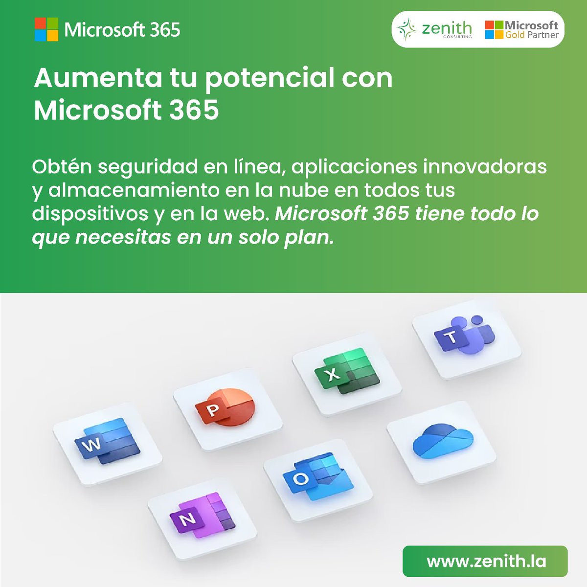 zenithconsult's tweet photo. Transforma la forma en que tu empresa trabaja con Microsoft 365. ✈️

Descubre cómo potenciar tu productividad y llevar tu empresa al siguiente nivel con las aplicaciones que Microsoft 365 tiene para tu equipo de trabajo. 💼✨

#TransformaciónEmpresarial #Productividad #Innovación https://t.co/6fBOYGBH49