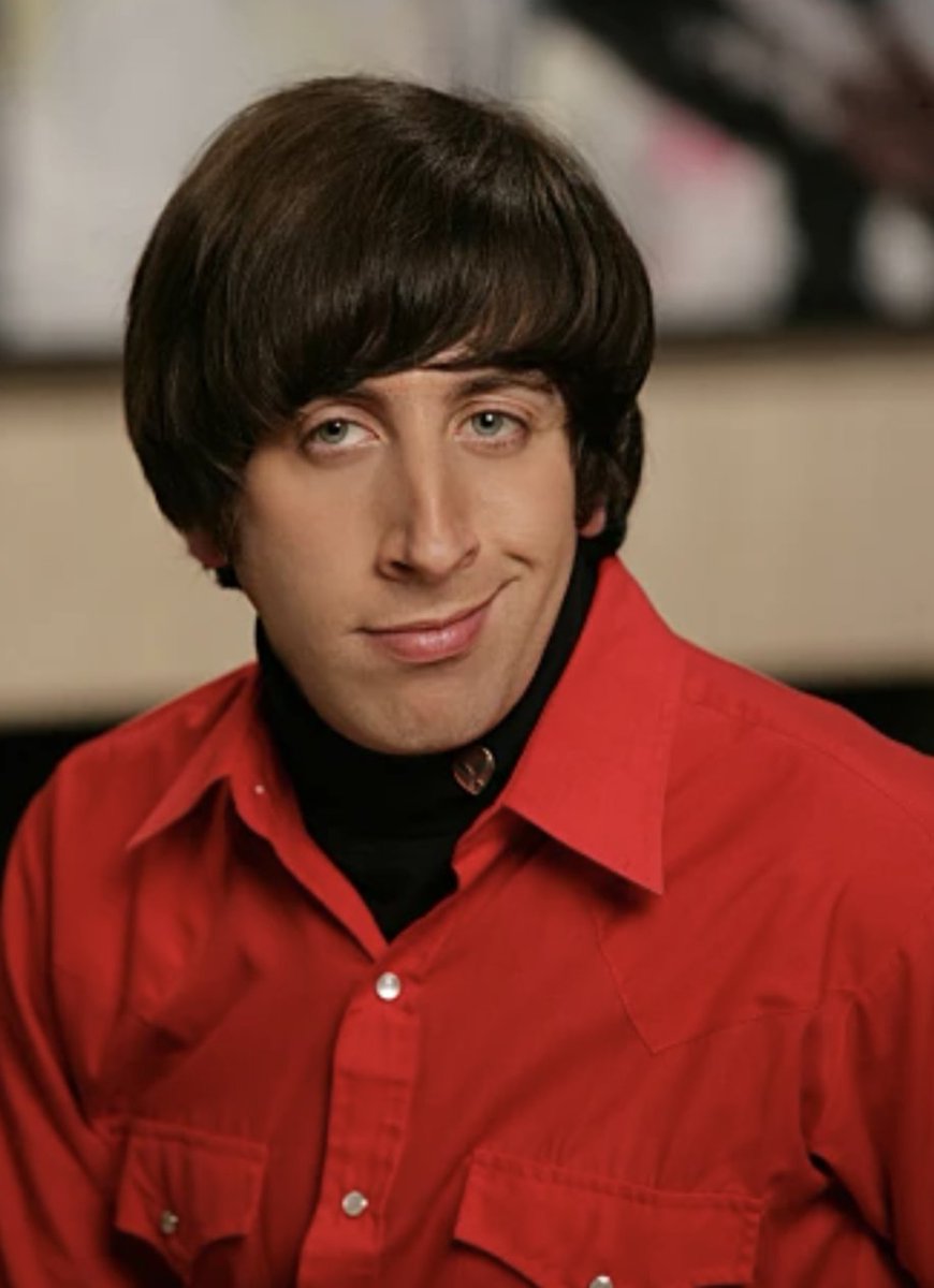 Markster3000's tweet photo. @BlankCheckMeta Simon walked into the makeup chair at Big Bang Theory day 1 with a picture of his father as said "do this" https://t.co/K4hEu9jd9m