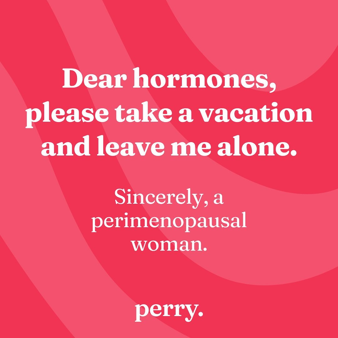 Perry - Perimenopause Community tweet media