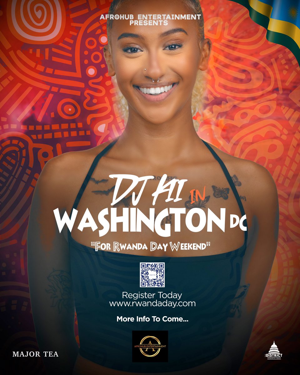 Ernesto_ugeziwe's tweet photo. ANOTHER ONE 🔥DJ Kii 📍WASHINGTON DC🔥 @CedruCed 

#RwandaDay 
#AfroHub https://t.co/8gRP95LCpZ
