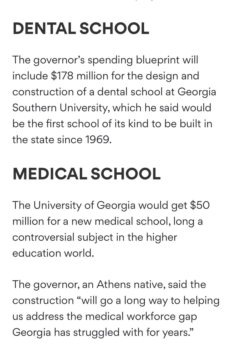 bluestein's tweet photo. Two of the biggest higher education developments: #gapol https://t.co/RZRrV3AGWI