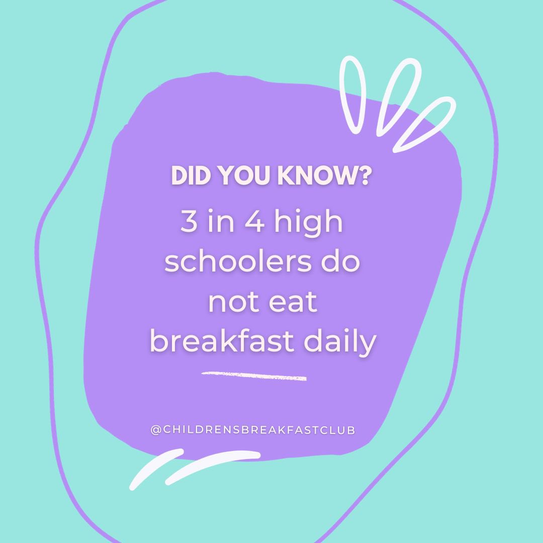 Daily healthy breakfast is a HABIT, one that we take very seriously here at TCBC! 🍳If you want to help us contribute to the wellbeing of the next generation, visit our website or donate to our pantry through the link in our bio! #didyouknow #teens #toronto