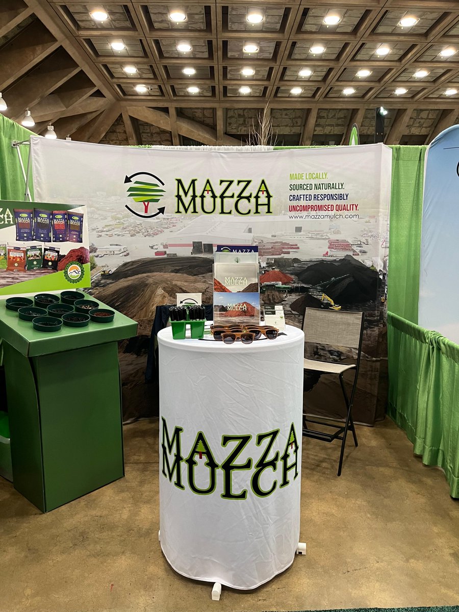 Visit us at booth #2941 at the Mid-Atlantic Nursery Tradeshow this week at the Baltimore Convention Center! Sarah and Marie are proud to represent Mazza Mulch and talk about our new mulch and soil bags. Get your orders in for the upcoming mulch season!