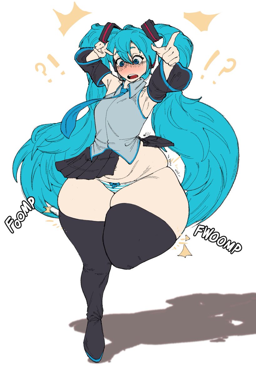 koi_alive's tweet photo. Watashi wa Hatsune MikuuuUUUU?!?! 💦 https://t.co/iUzSAUmvUW