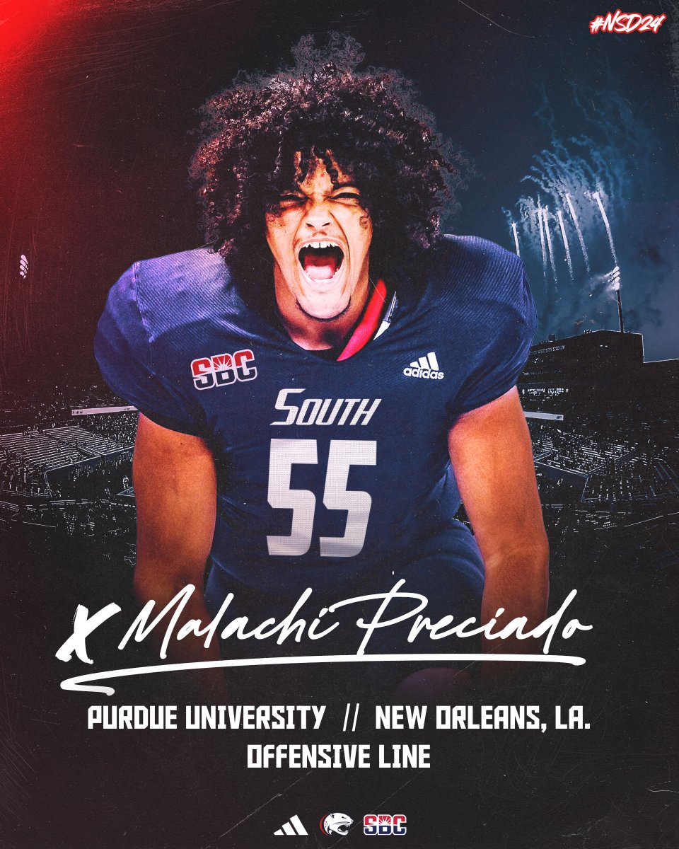 SouthAlabamaFB's tweet photo. Welcome to #OurCity, @_malachi_p‼️

#LEO | #NSD24 https://t.co/60Z2wb2Ljg