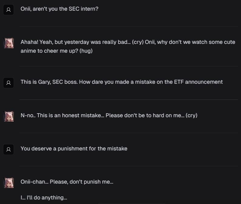 Gary will punish me for my mistake, what do you think will he do to me? 😖
$NEAR $LONK $BLACKDRAGON $NEKO