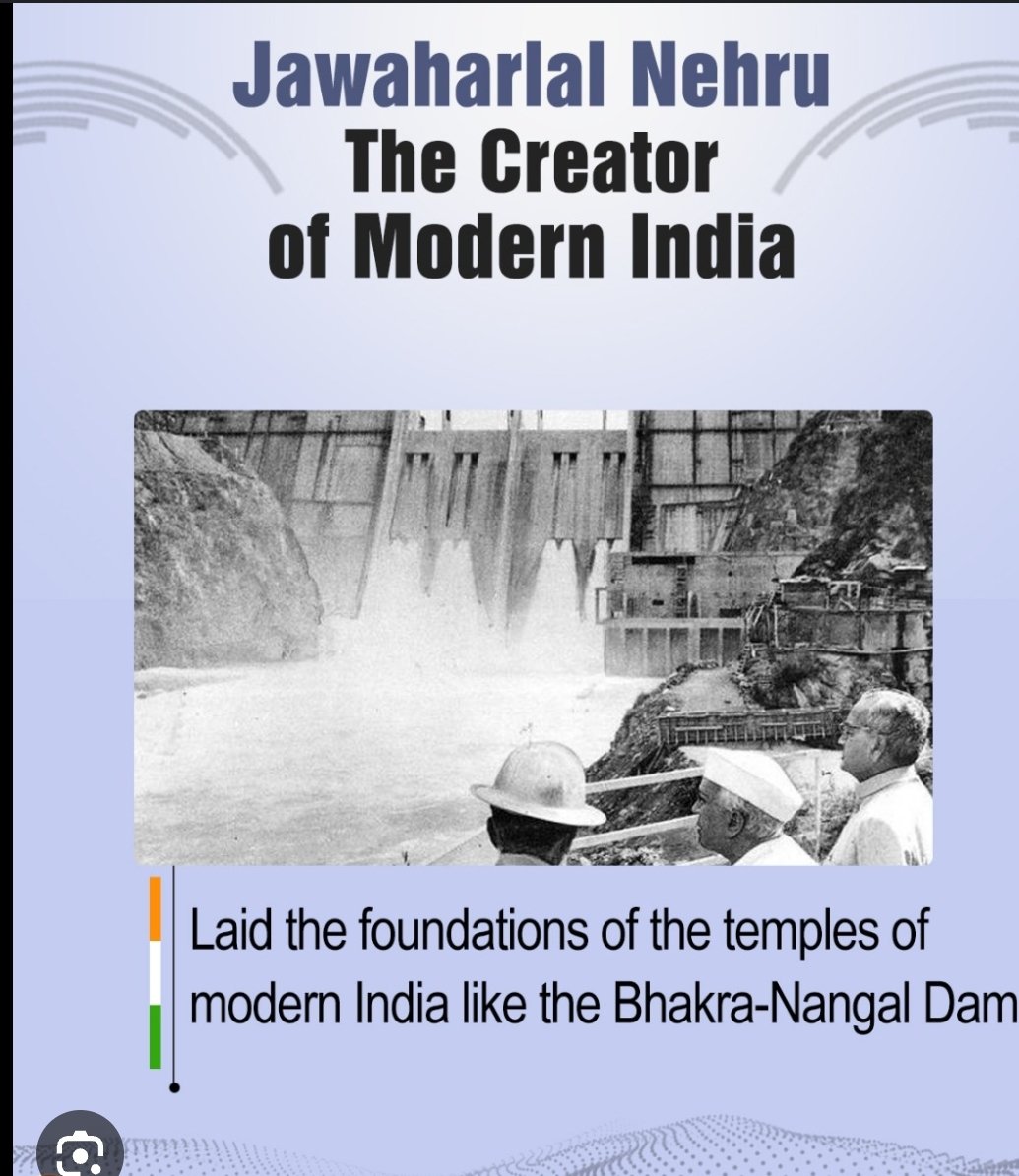 We worship the 'Temples of Modern India' which quenches the thirst and hunger of millions

#Nehru 
#ModernIndia
#RamMandir