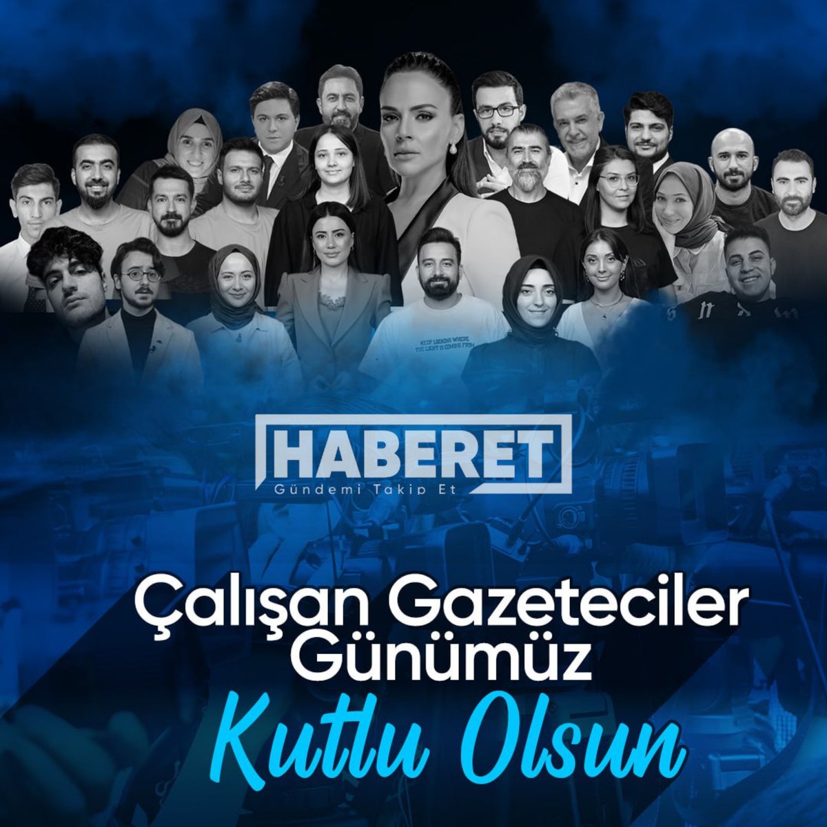 🔴 Büyük ve güçlü ekibimizle gündemi anbean takip ediyor, ilkeli ve tarafsız habercilik anlayışıyla sizlere aktarıyoruz.

İşimizi severek yapmanın hazzıyla 10 Ocak Çalışan Gazeteciler Günümüzü kutluyoruz!

#haberet #çalışangazetecilergünü