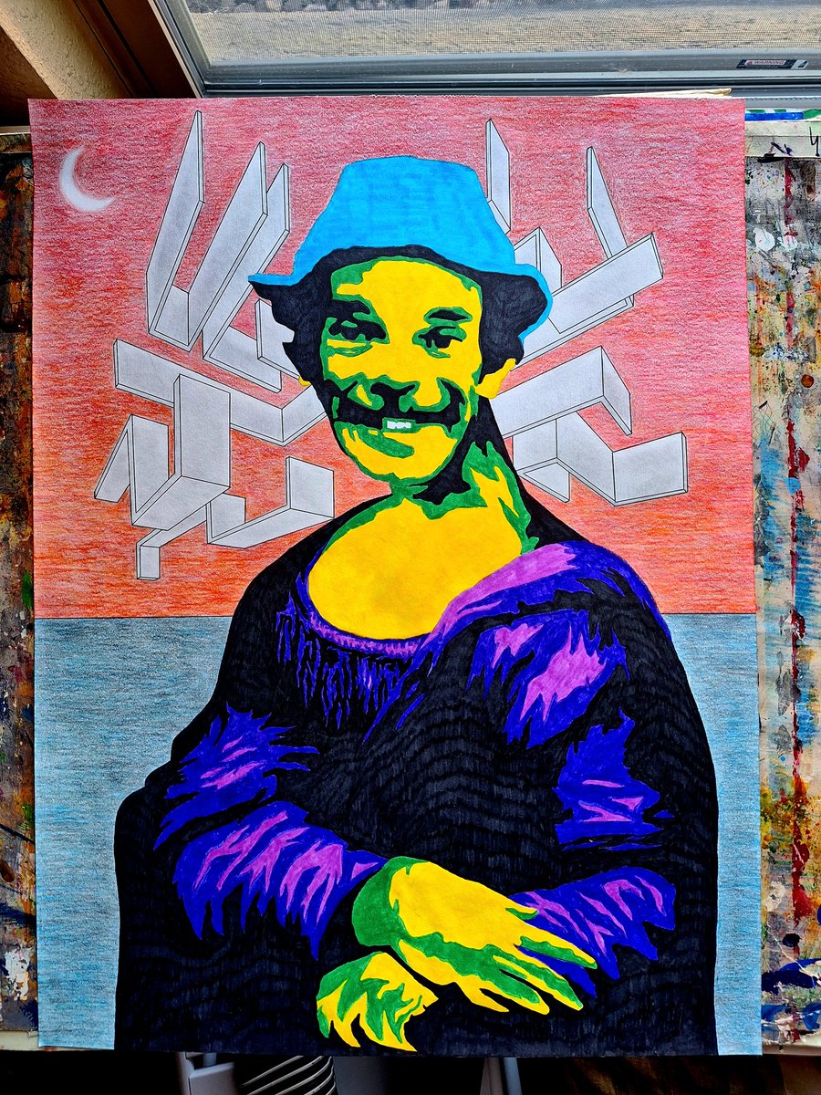 Don Ramona Lisa 
#art #arte #drawing #dibujo #ink #markers #marcadores #colorpencils #lapicesdecolores #mixedmedia #donramon #monalisa #portrait #portraitart #sketch #illustration #ilustracion #artwork #chavodelocho #chavodel8