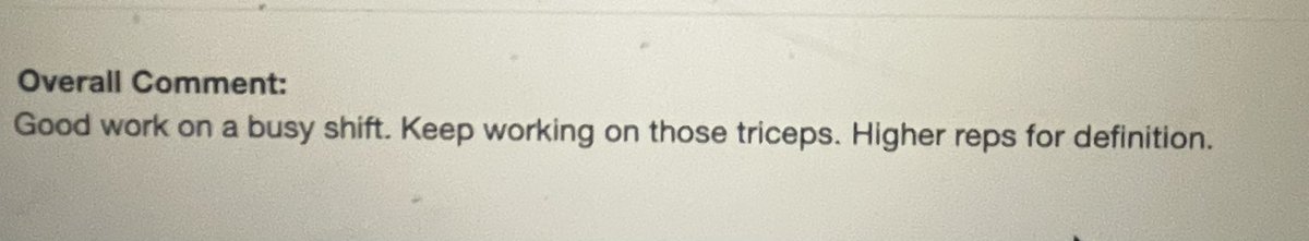 ZackCam81470922's tweet photo. Best faculty feedback of residency so far. Mid year review is about to be great. #emdoc #MedTwitter https://t.co/dcVUp6nkCd