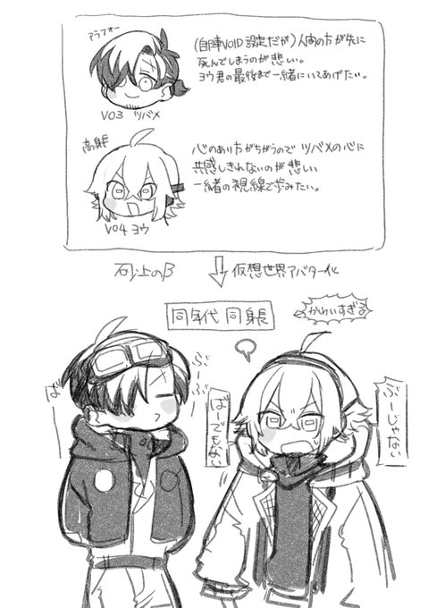 自陣ぼさぼよ→砂上 ここ可愛いポイント 