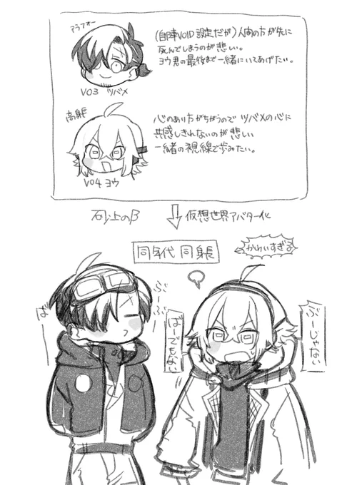 自陣ぼさぼよ→砂上 ここ可愛いポイント 