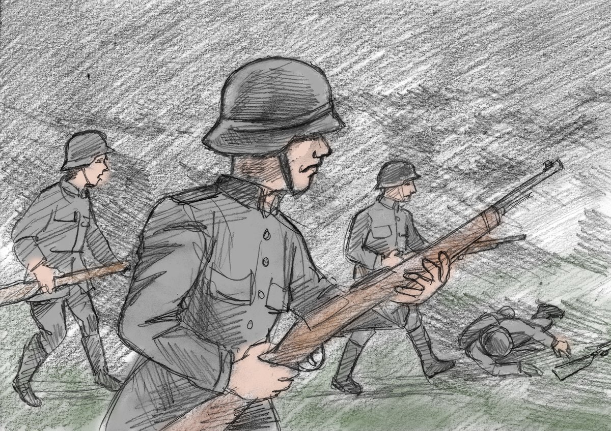 wireater's tweet image. youtube.com/@danielloveday…
Katowice, a sketched movie musical, based on the true story of the girl/boy scouts who fought the Nazis. Part 4 now live.  #painting #art #historical #SURREALISM #gamesworkshop #katowice #fantasy #dungeonsanddragons #Musical #art #history #scout #poland