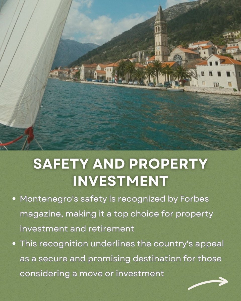 RentalsMNE's tweet photo. Check out our latest blog post about ''Is Montenegro Safe?'' Discover the serene landscapes, low crime rates and tight-knit communities that make Montenegro an ideal destination for living and investing.  https://t.co/fxshdShKA4… #MontenegroSafety #SafeLiving #PropertyInvestment https://t.co/Rt30WeqwUi