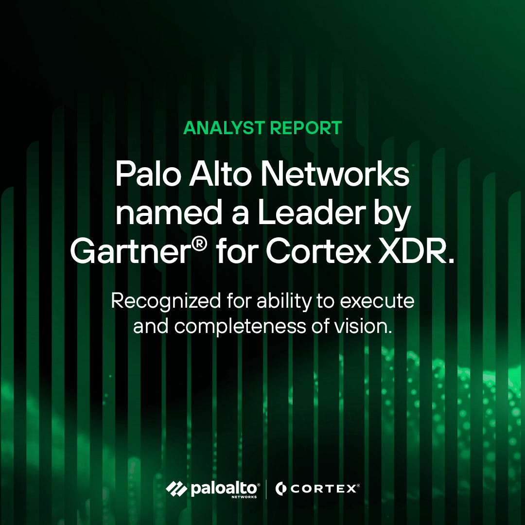 cortexbypanw's tweet image. 🥁 Drumroll, please!

@PaloAltoNtwks is officially a Leader in the 2023 Gartner® Magic Quadrant™ for Endpoint Protection Platforms (EPP) for #CortexXDR.