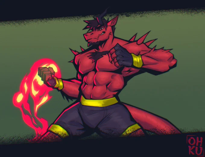 Well I might be a little late for #PortfolioDay but oh well, at least I can make a pinned post. I draw buff furry men, sometimes other stuff. Hope you like it!
