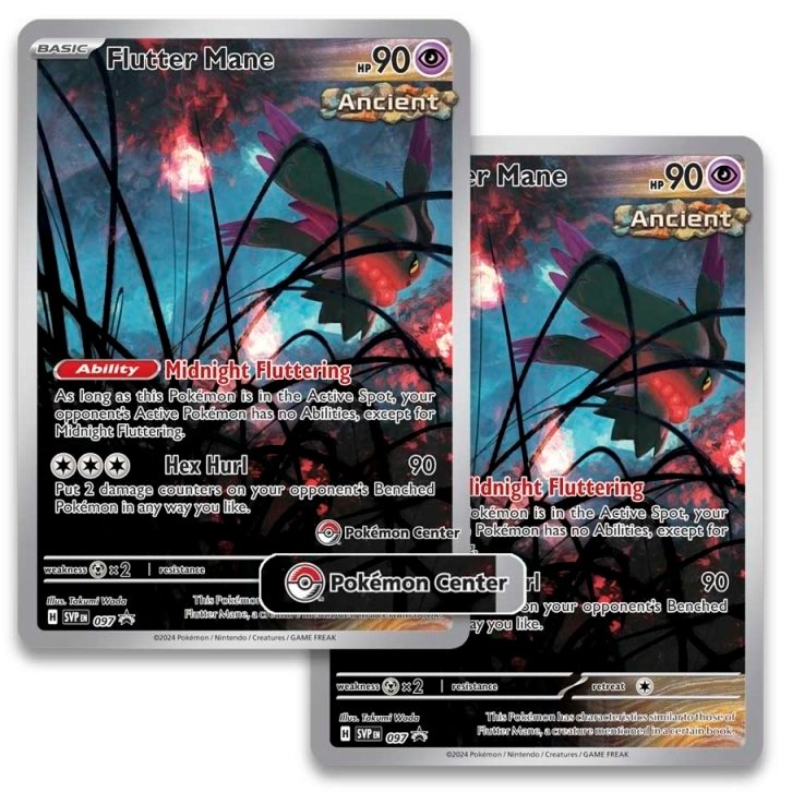 First look at Temporal Forces ETB Promo Cards featuring Iron