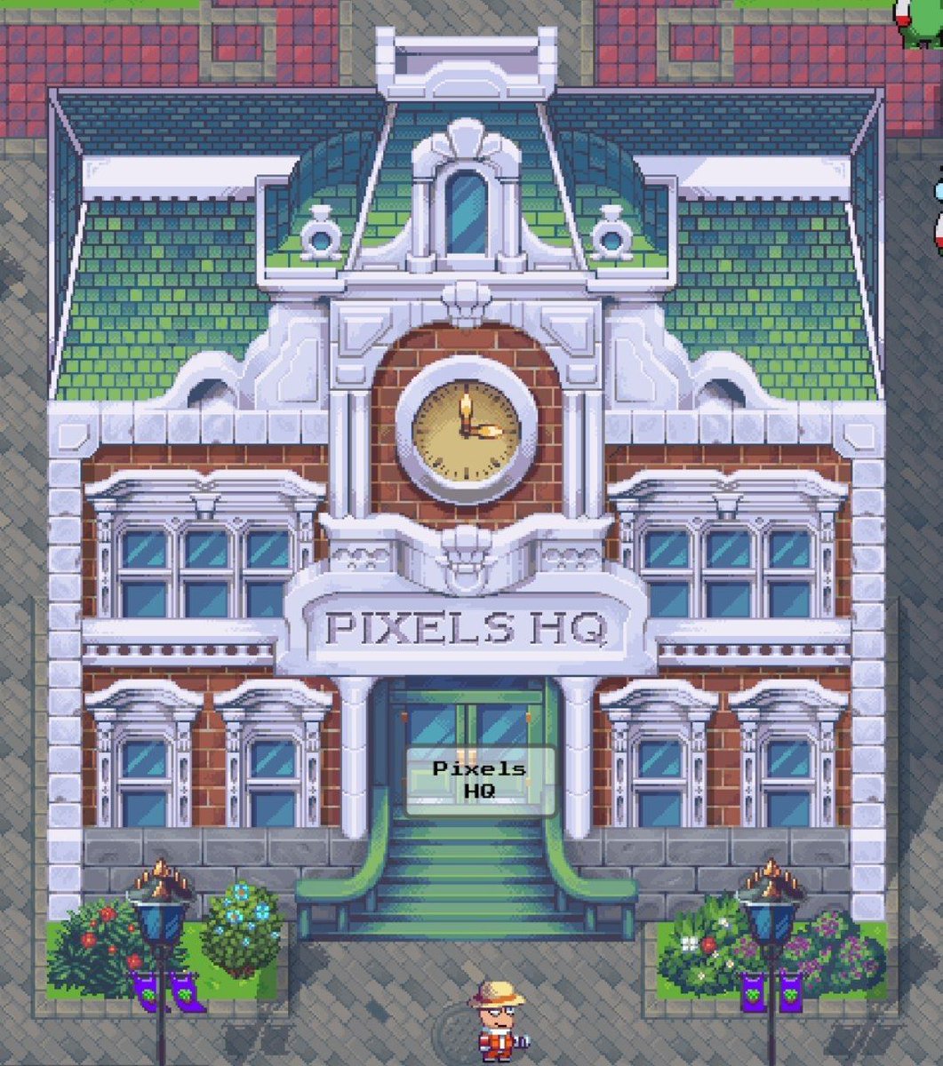 pixels_coins's tweet photo. تسک پازل بازی پیکسلز برای افزایش امتیاز شرکت در ایردراپ
وارد ساختمان Pixels HQ شوید و تابلوی پازل را از Tyler گرفته و در زمین خود نصب کنید.
  #Pixels
#Puzzle https://t.co/eG3WNb3MOK