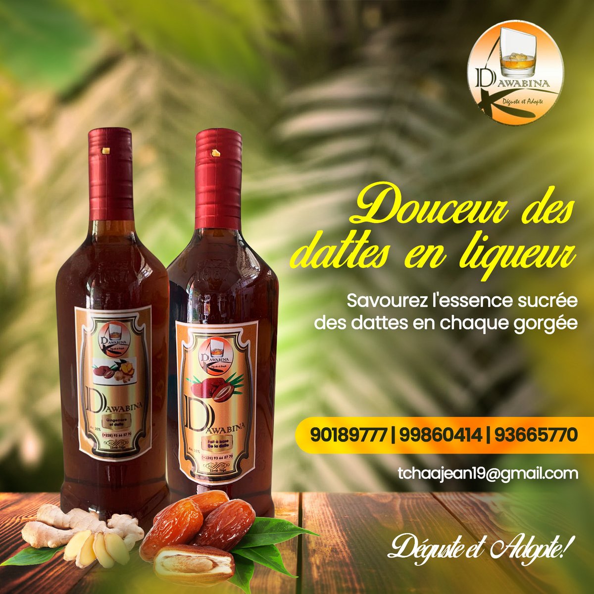 madeintogo_com's tweet photo. LIQUEUR DAWABINA, la Révolution du liqueur Fruité !
Infoline : (+228) 90 18 97 77| Boutique Made in Togo
#madeintogo #consommerlocal #Artifice #Dawabina #Nunana2023 #228Event https://t.co/ufcHF2Td9f