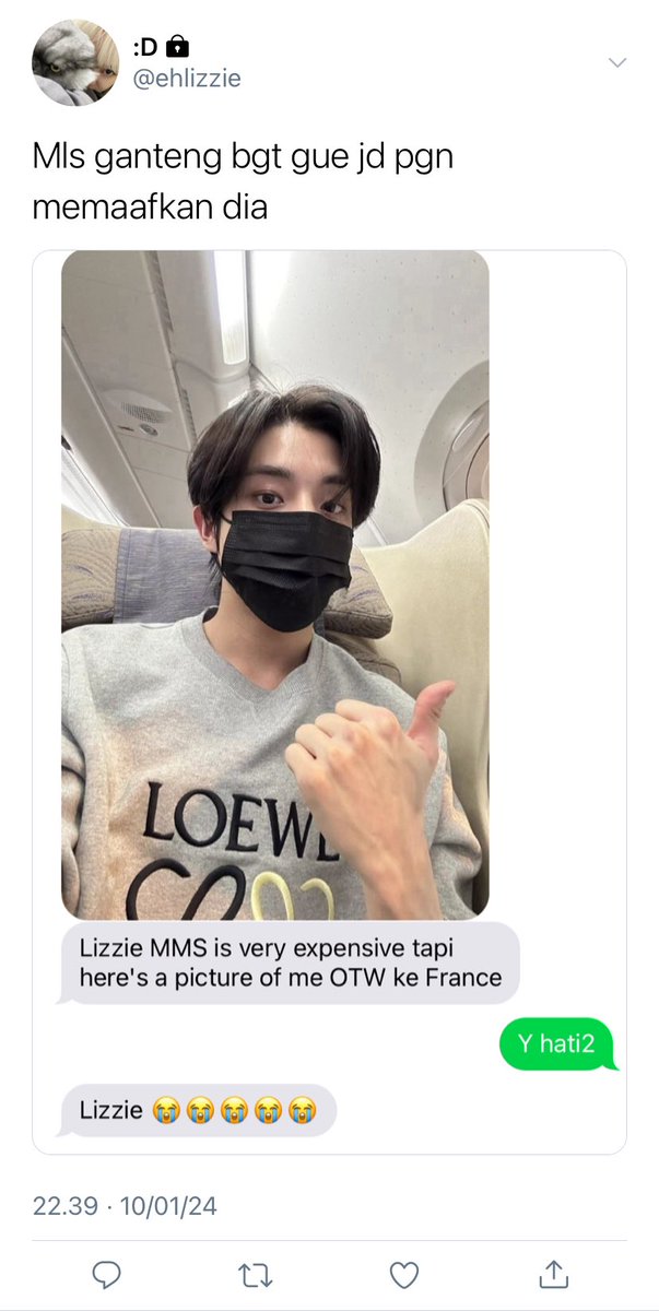 sagistics's tweet photo. lebih baik kita tebak tebakan si Jordan ngapain sampe di block Izzy https://t.co/PhcJPhZpnU