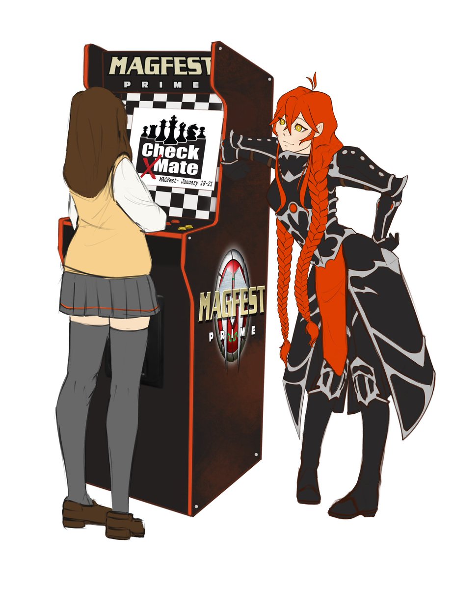 Check x Mate will be returning to MAGfest this year Jan 18-21 alongside many other awesome indie games! Come check us out for an exclusive look at some new gameplay ♟️
#indiegame