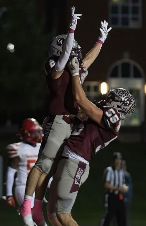 CACoachMiller's tweet photo. Excited to celebrate @JustinAlpert1 &amp; @RyneWhitt1 as they sign to play college athletics today! @pennfootball &amp; @Denisonlax are getting some GREAT young men! #thestripesnevercomeoff #CAFBfamily @CA__Football @CAathperf https://t.co/zqNMXASDRI
