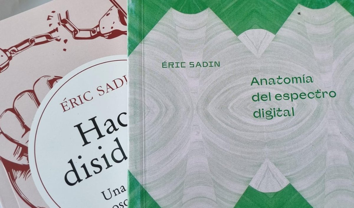 Mi lectura de verano. Intensidad crítica recomendable <a href="/Eric_Sadin/">Eric Sadin</a> 
Lecturas que permiten pensar, crear, intuir, cuestionar e imaginar.