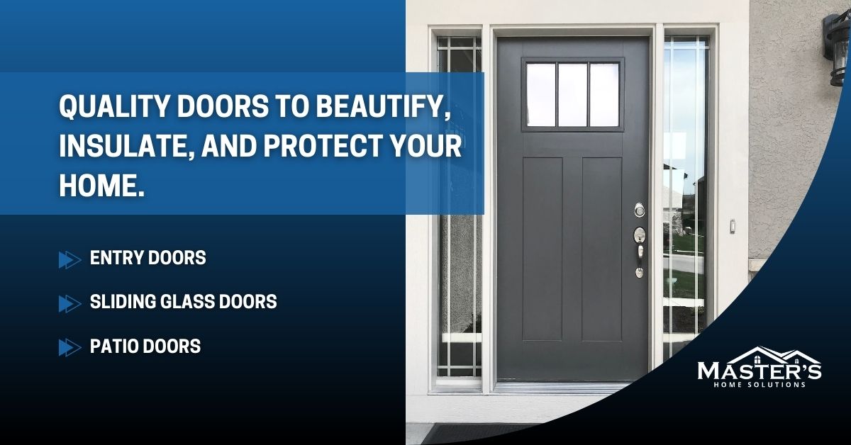 Master's Home Solutions is your go-to for #DoorInstallations and #DoorReplacements. 🚪

We carry a wide variety of #Doors & styles to suit the needs of every home. View our options and get a quote at the link below!

#HomeImprovement #EntryDoor #PatioDoor

bit.ly/47ncN57