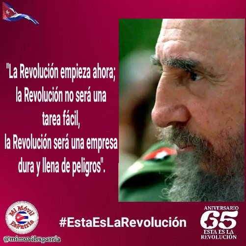 Seguimos de verdeolivo.
#EstaEsLaRevolución 
#JuntosPorVillaClara 
#Cuba