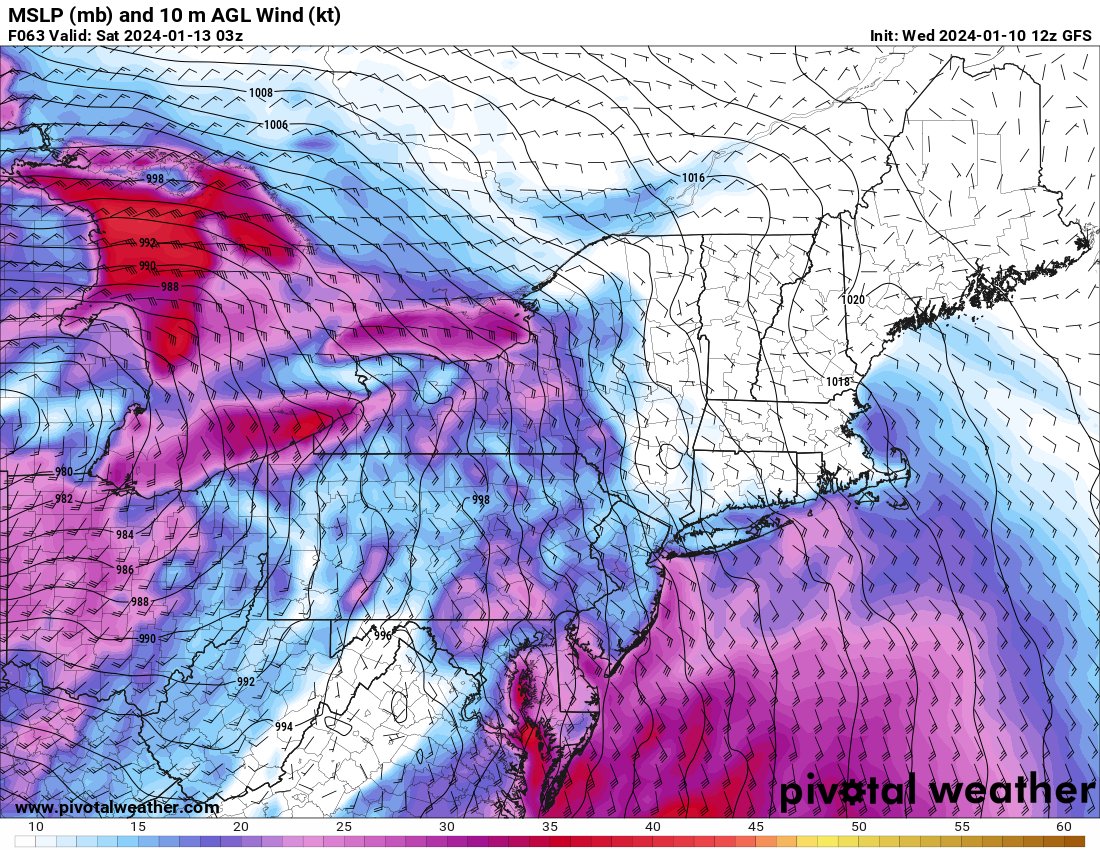 ericrice_wx's tweet photo. Wind, rain, and flooding returns Friday night. River flooding will occur easily because of yesterday's storm.

Key differences w this system for SE PA: slightly less rain and wind. However, still could see gusts up to 45mph similar to last night. Have a plan if power goes out. https://t.co/n5kwJByLbU