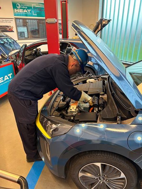 Over the past couple of days, some of our Road Traffic Colllision Instructors have undertaken formal training at Hybrid Electric Automotive Training (HEAT), updating their knowledge on electric and hybrid vehicles. #NotJustFires