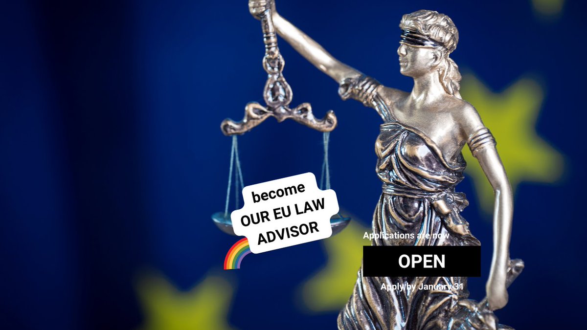 reclaim_esther's tweet photo. 1/ 🌟 Exciting Role Alert! RECLAIM is hiring an EU Legal Helpdesk Lawyer. Join us in advancing LGBTQI rights and the rule of law across Europe.

https://t.co/E2LojrLuGe
 
#LegalJobs #Humanrights https://t.co/3HLhRTqVT0