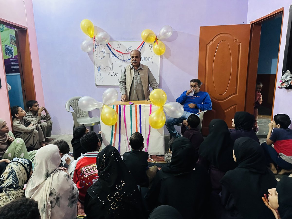 mahin_baloch's tweet photo. Celebrated Abba Wahid’s Birthday at Mistagh foundation ❤️
Happy Birthday Abba jan ❤️
Founder of Mistagh Foundation Abdul Wahid Baloch ❤️
#educationforeveryone
#mistaghfoundation
#founderofMistagh https://t.co/10Gm2AhOyx