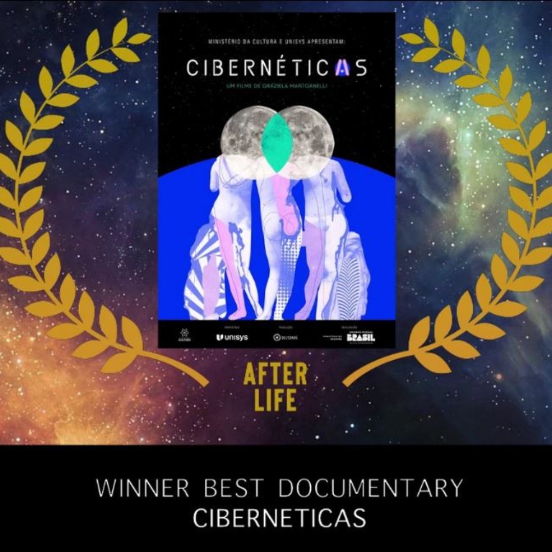 deusdarafilmes's tweet image. CIBERNÉTICAS É O MELHOR DOCUMENTÁRIO NO AFTER LIFE FILM FESTIVAL! 🏆

O filme sobre mulheres no mercado da tecnologia foi o vencedor da categoria de melhor documentário da edição de dezembro do festival, fechando 2023 e iniciando o novo ano com chave de ouro.