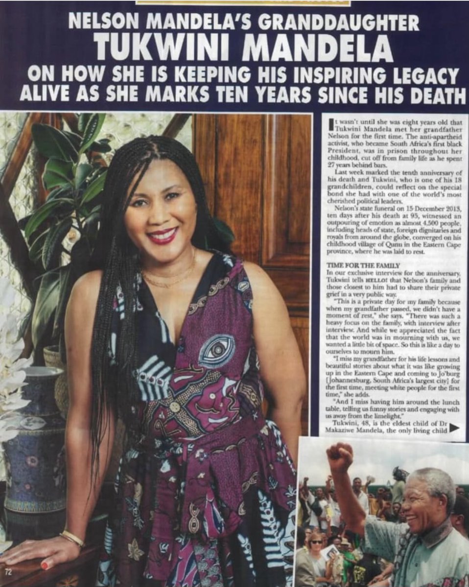 Mandela_tokens's tweet photo. "I feel light in carrying my family's torch because I know that my ancestors are with me, willing me to carry my grandfather's legacy with pride." - Tukwini Mandela. https://t.co/3xFbhaNP9e