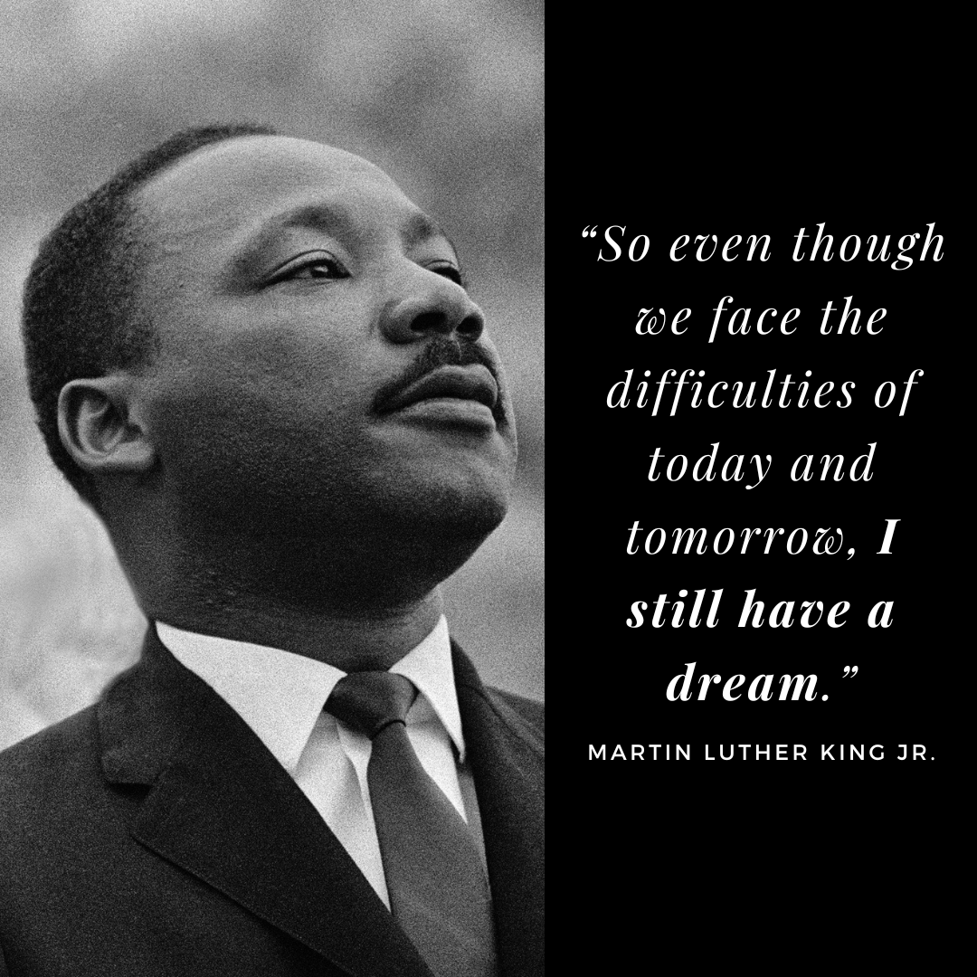 Today, as we honor Dr. Martin Luther King Jr.'s legacy, we're inspired by his vision that transformed America. His words compel us to keep pursuing our mission to end generational poverty and eliminate racial achievement gaps so all students can thrive. #MLKDay
