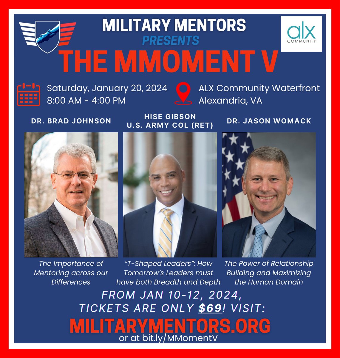 milmentors's tweet image. 🚨FLASH SALE! For only 3 days from Jan 10-12, tickets are only $69!🚨

Join us at #MMomentV to ignite your passion and be inspired, motivated, and empowered about mentoring! 

Get your tickets TODAY! Don't miss out on this #MMoment!

Visit bit.ly/MMomentV
🔄 🎓 ⬆️