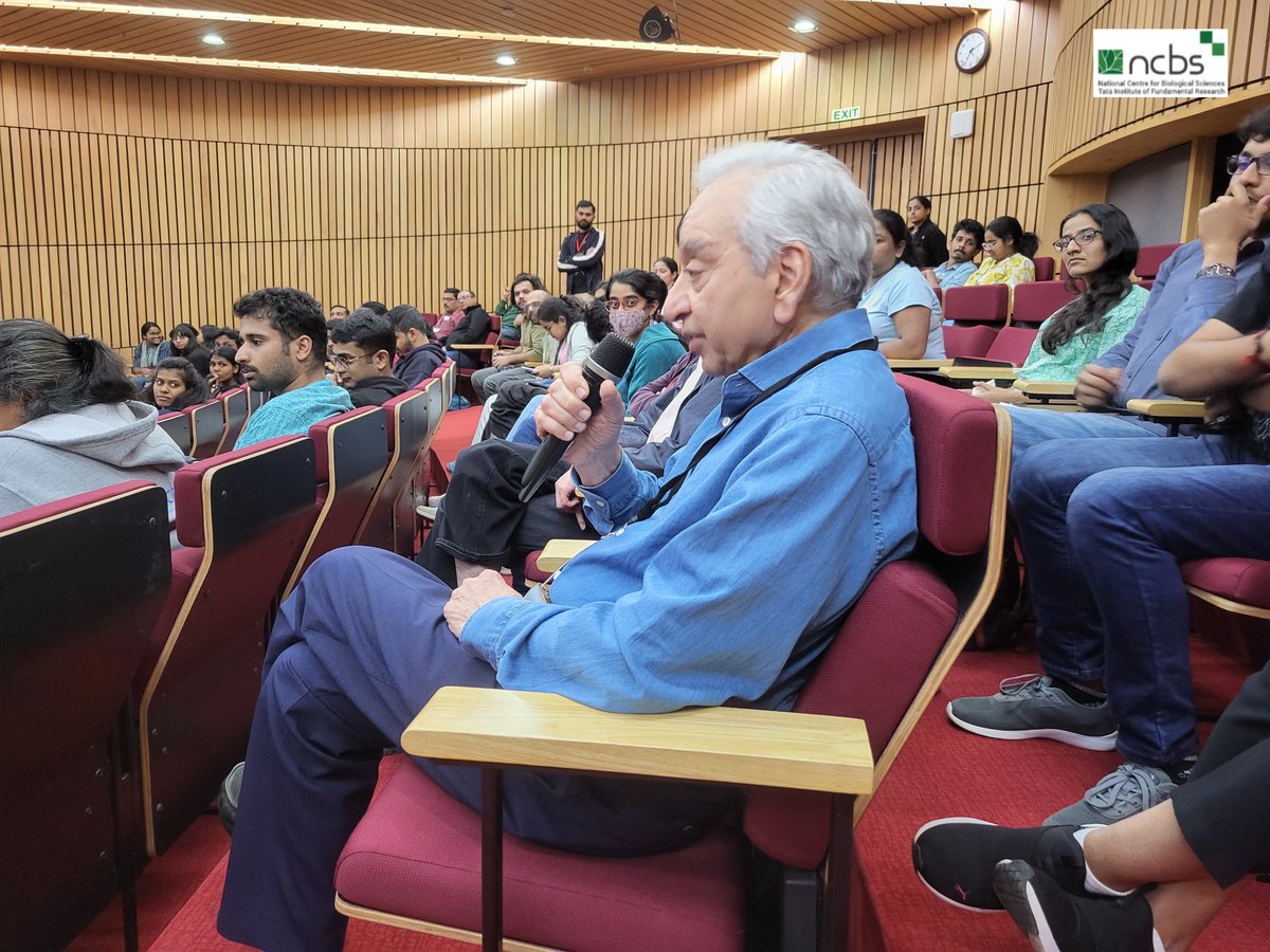 <a href="/ccmb_csir/">CSIR-CCMB</a> Renowned conservation biologist Kamaljit S. Bawa appreciated the work carried out <a href="/NcbsMp/">TIFR - NCBS Field Station</a> during #annualtalksncbs2024.