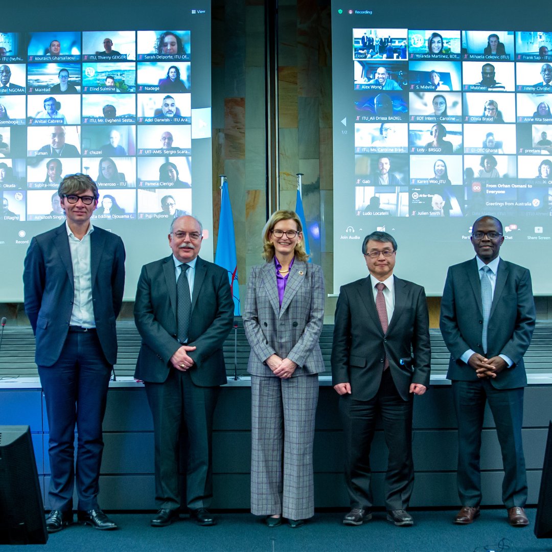 ITU is ready for tomorrow. 
Take a look back at advancing key priorities in 2023 and step into the future with @ITUSecGen #YearInReview itu.int/hub/2024/01/di…