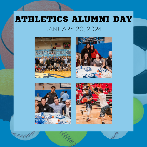 Calling all former Baruch College student athletes! Enjoy refreshments and fun for the whole family while you reconnect with former teammates, friends, colleagues, and friends of the program. Learn more and register: ow.ly/ajpP50Ql967