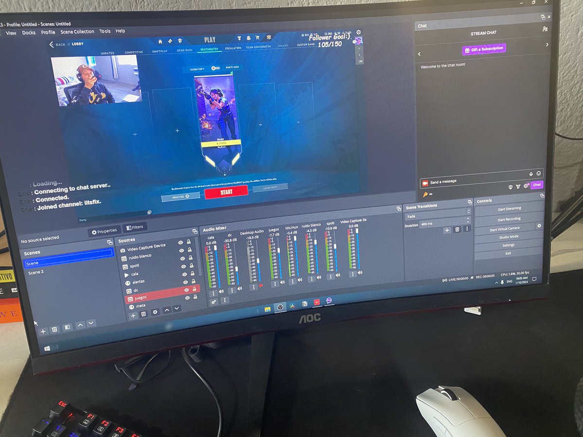 Ya estamos de vuelta #VALOLANT募集 
.
.
.

twitch.tv/iitsfix