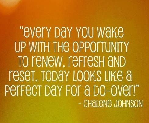 authordlawrence's tweet image. So, here's to embracing the opportunity to be renewed today! #renew #doover