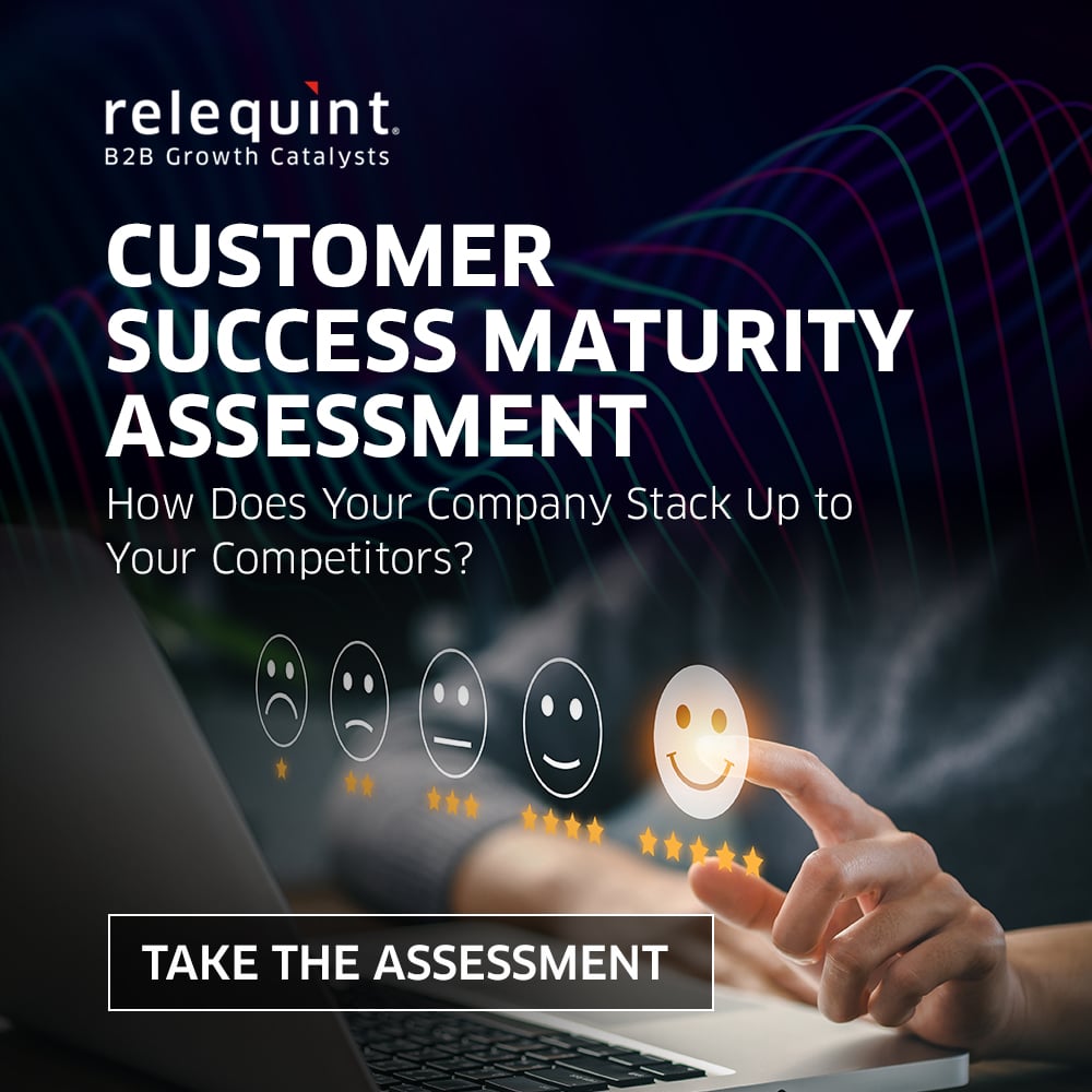 🚀 Ready to elevate your customer success game? Start by understanding your Customer Success Maturity stage. Relequint's Assessment is the first step. No matter where you are, we're here to help you soar. 
hubs.ly/Q028HQJY0
#CustomerSuccess #B2B #BusinessExpansion