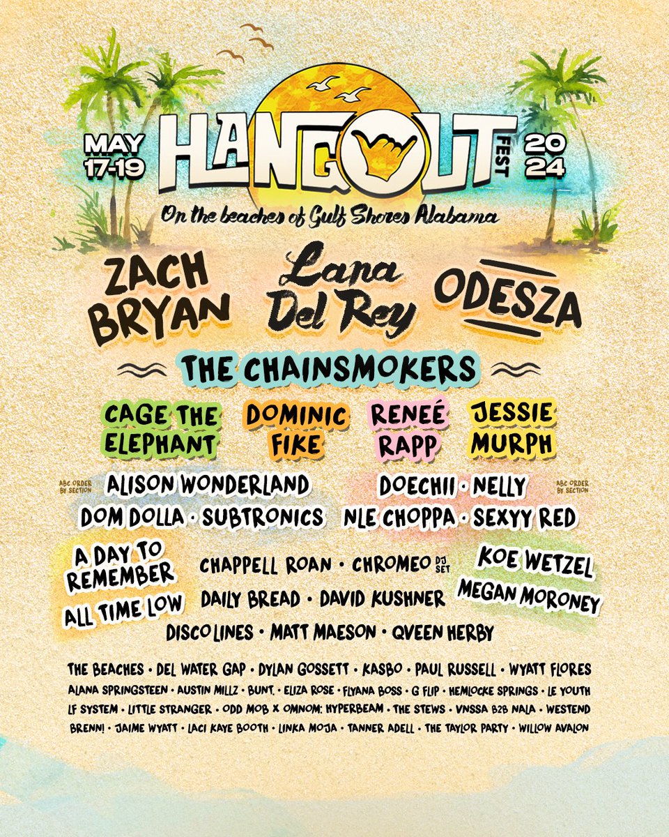 odesza's tweet photo. HANGOUT FEST 2024 https://t.co/GSwRpQlibR
