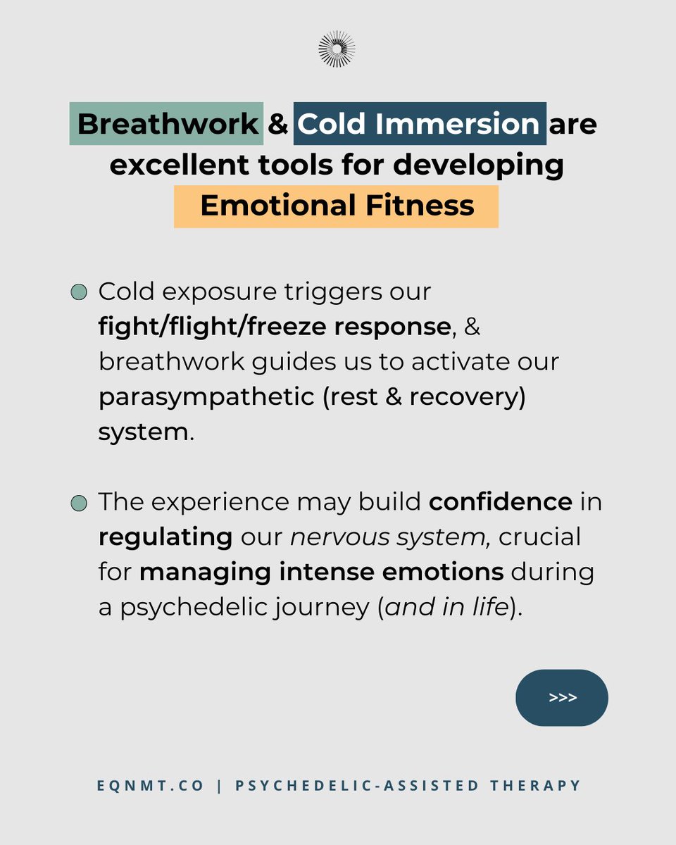 EqnmtHealth's tweet photo. ☃️✨Breathing &amp; Freezing for Mental Health? Sort Of...

🌐 https://t.co/q1hnbQRz5d  🍄 NEW Dates for 2024 Available, from FEB - JUNE ✨️

#MentalHealth #Breathwork #ColdExposure #PsychedelicTherapy #PsychedelicAssistedTherapy #Resilience #coldwatertherapy #NewYearsResolution https://t.co/aICqdzZQhu