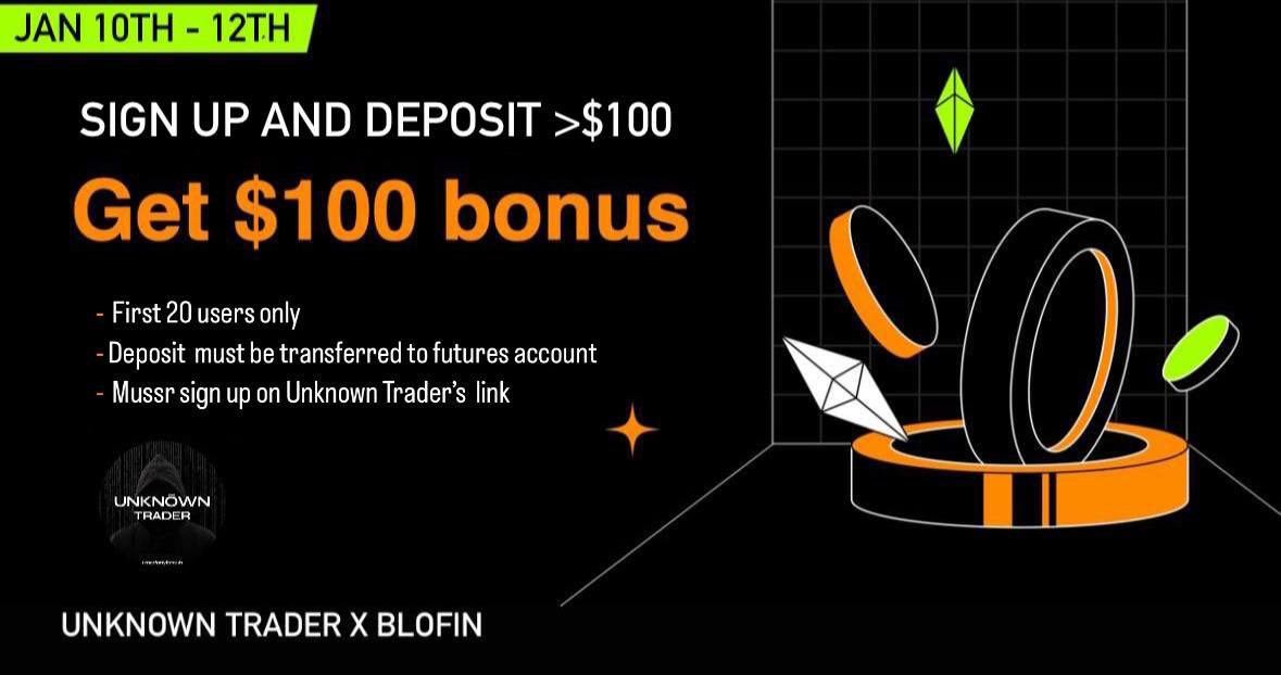 Learnernoearner's tweet photo. Its time.

Deposit your funds and get 100$ for free 💥

You know what you have to do, time to act now.

Low fees, none kyc and free money.

It's up to you now #blofin 🤝

https://t.co/dQMQJVLJiN https://t.co/x6tzOOBwSg