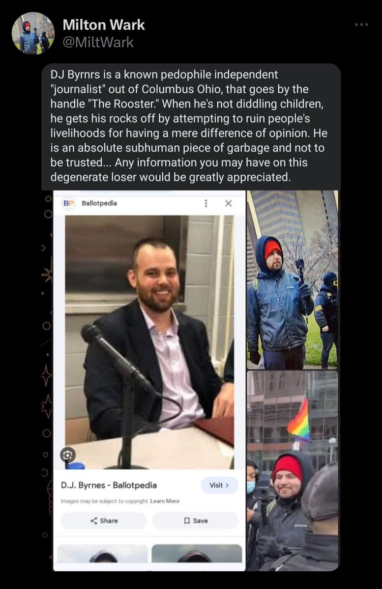 The Proud Boys are learning so much lore about my life. Truly humbled to be called an autistic pedophile “journalist” by unfuckable halfwits.