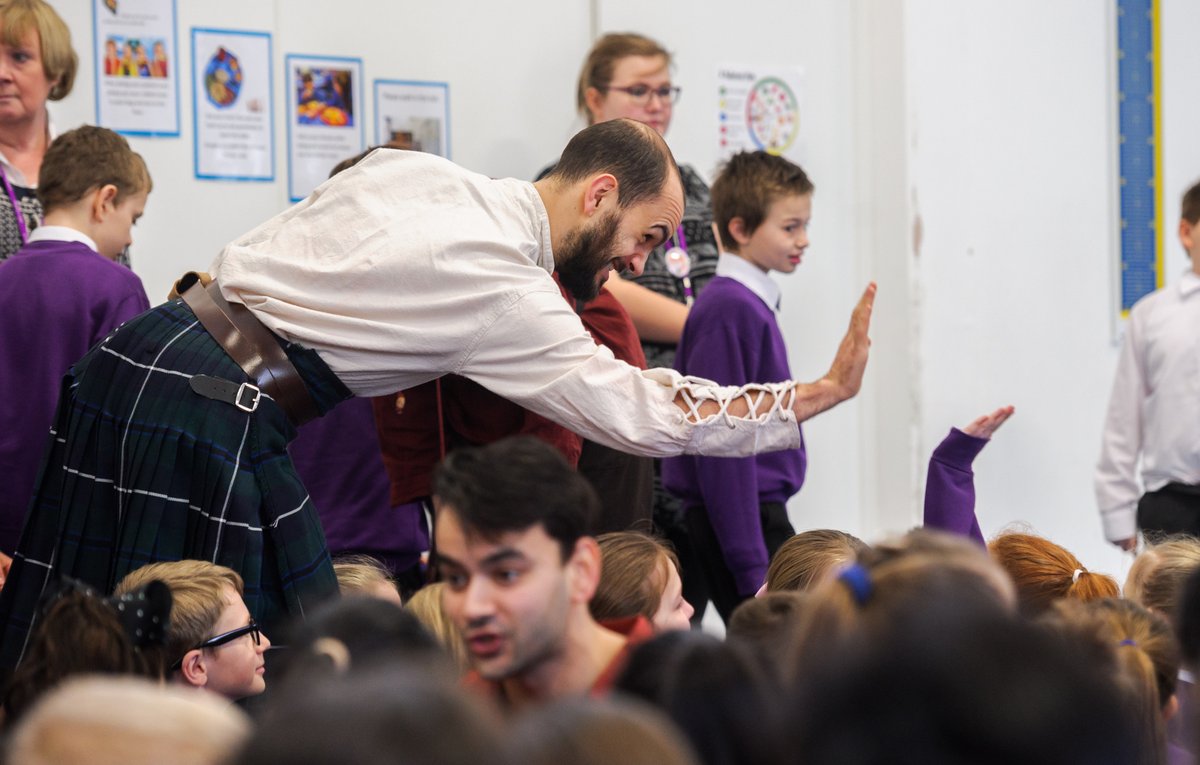 Delight in Shakespeare kicks off this week! Best of luck to the incredible <a href="/GuildfordBard/">Guildford Shakespeare Company</a> cast and creatives bringing The Tempest to hundreds of children this term.

#DelightCharity #ArtsBasedLearning #Shakespeare